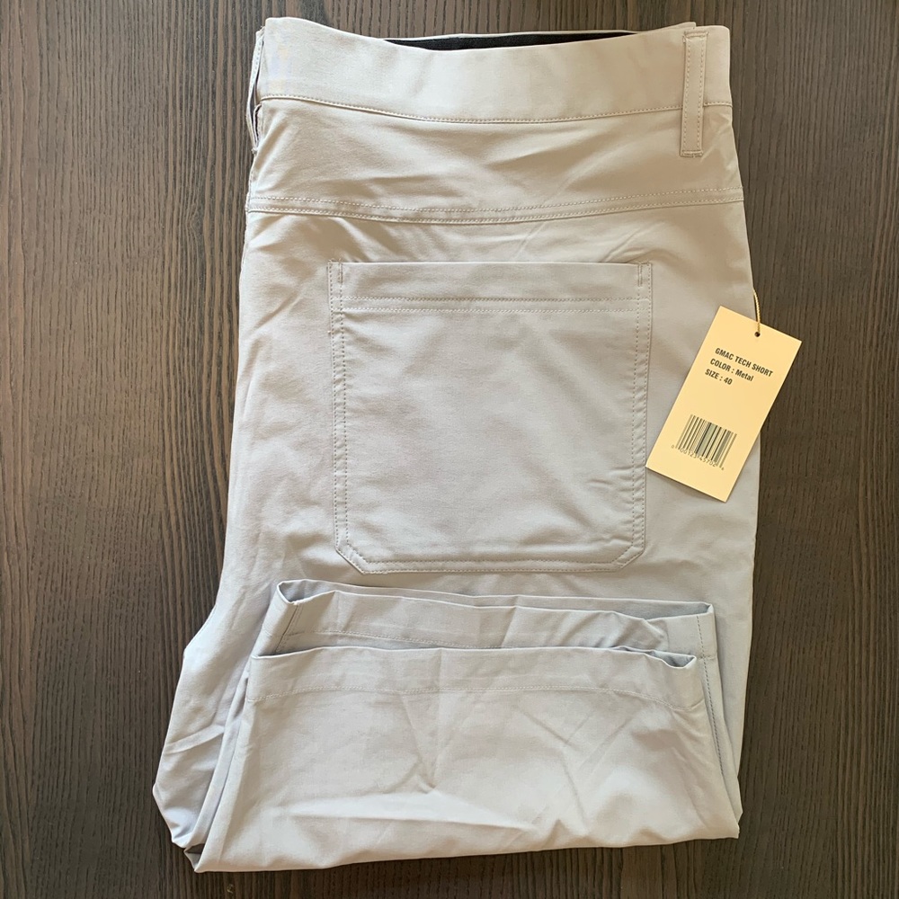 GMAC TECH SHORTS NWT